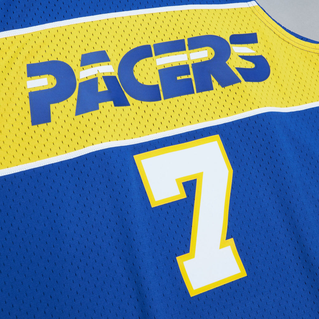 Mens Mitchell & Ness NBA BLUE HWC JERSEY PACERS 2004 JERMAINE O'NEAL