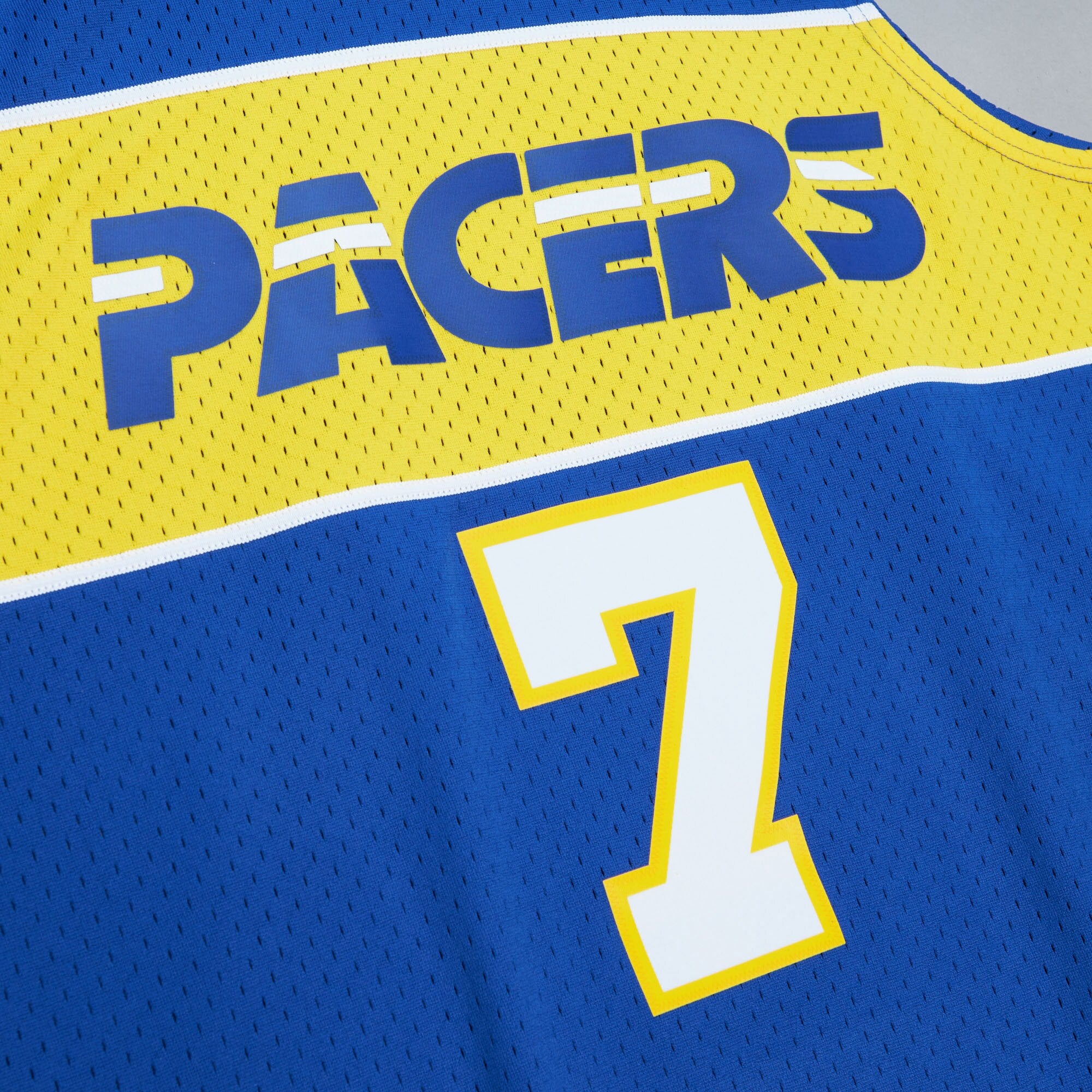 Mens Mitchell & Ness NBA BLUE HWC JERSEY PACERS 2004 JERMAINE O'NEAL