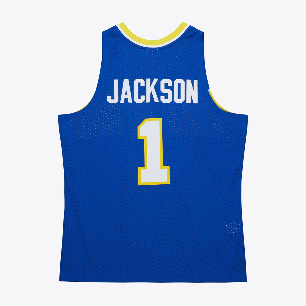 Mens Mitchell & Ness NBA BLUE HWC JERSEY PACERS 2004 STEPHEN JACKSON