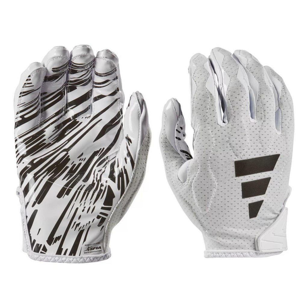 [AF1605-WHT/BLK] MENS ADIDAS FREAK 6.0 FOOTBALL RECEIVER GLOVES