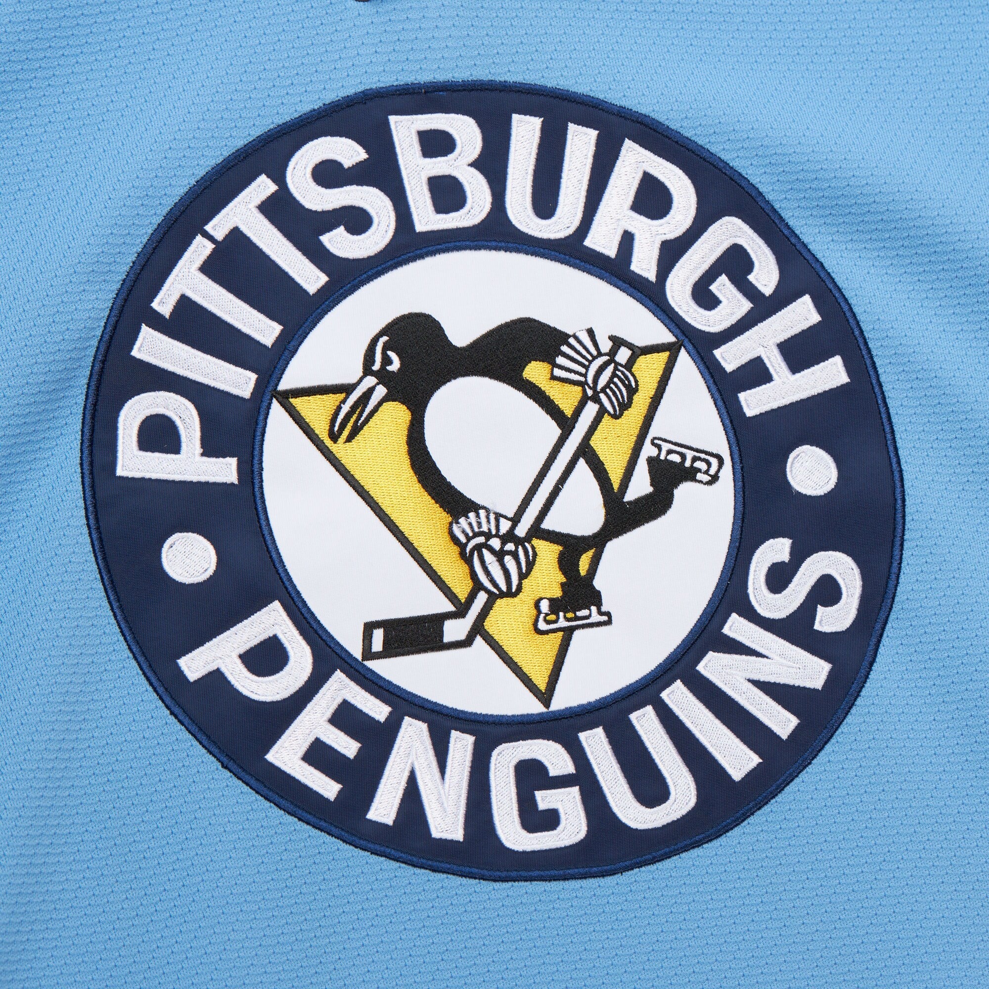 Mens Mitchell & Ness NHL LIGHT BLUE JERSEY PENGUINS 2008 EVGENI MALKIN