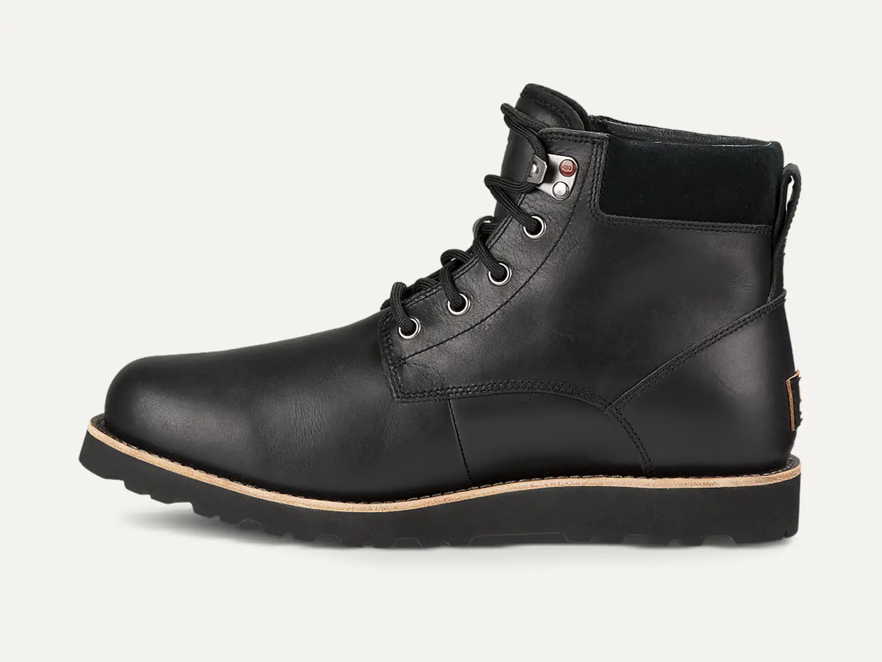 [1008146-BLK] MENS UGG SETON TL LACING SHORT BOOT 'BLACK'