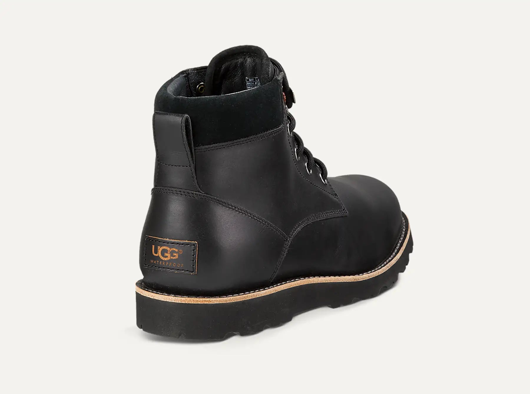 [1008146-BLK] MENS UGG SETON TL LACING SHORT BOOT 'BLACK'