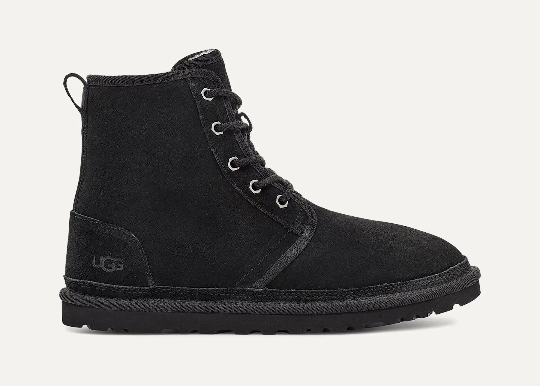 [1016472-BLK] MENS UGG HARKLEY FLEECE LINED 'BLACK' - BLACK