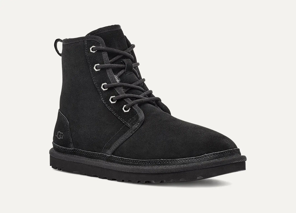 [1016472-BLK] MENS UGG HARKLEY FLEECE LINED 'BLACK' - BLACK