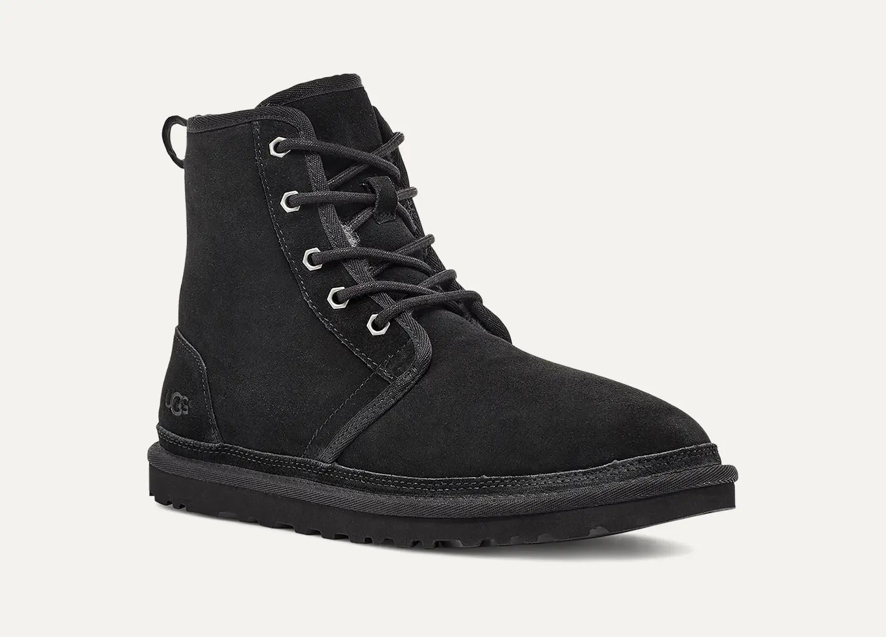[1016472-BLK] MENS UGG HARKLEY FLEECE LINED 'BLACK' - BLACK