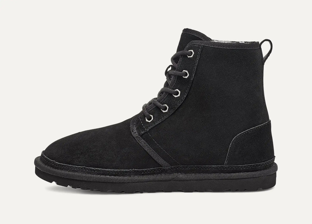 [1016472-BLK] MENS UGG HARKLEY FLEECE LINED 'BLACK' - BLACK