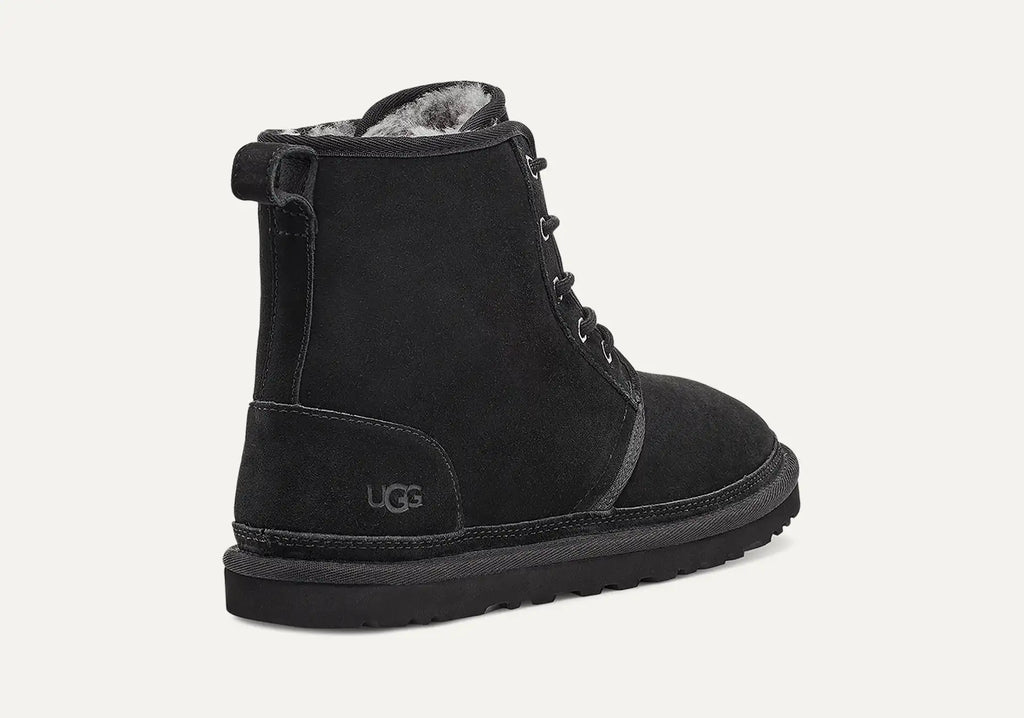 [1016472-BLK] MENS UGG HARKLEY FLEECE LINED 'BLACK' - BLACK