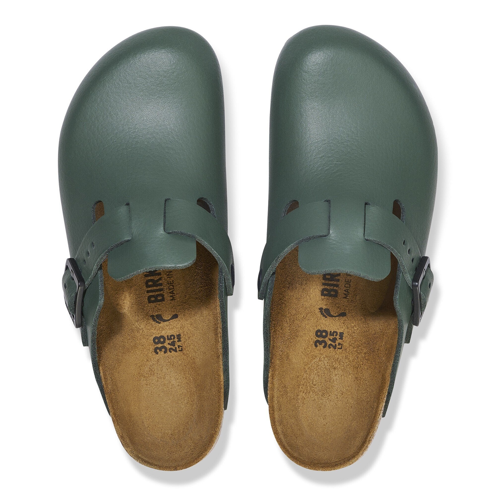 [1026081] Unisex Birkenstock BOSTON PRO LEATHER 'REGULAR FIT'