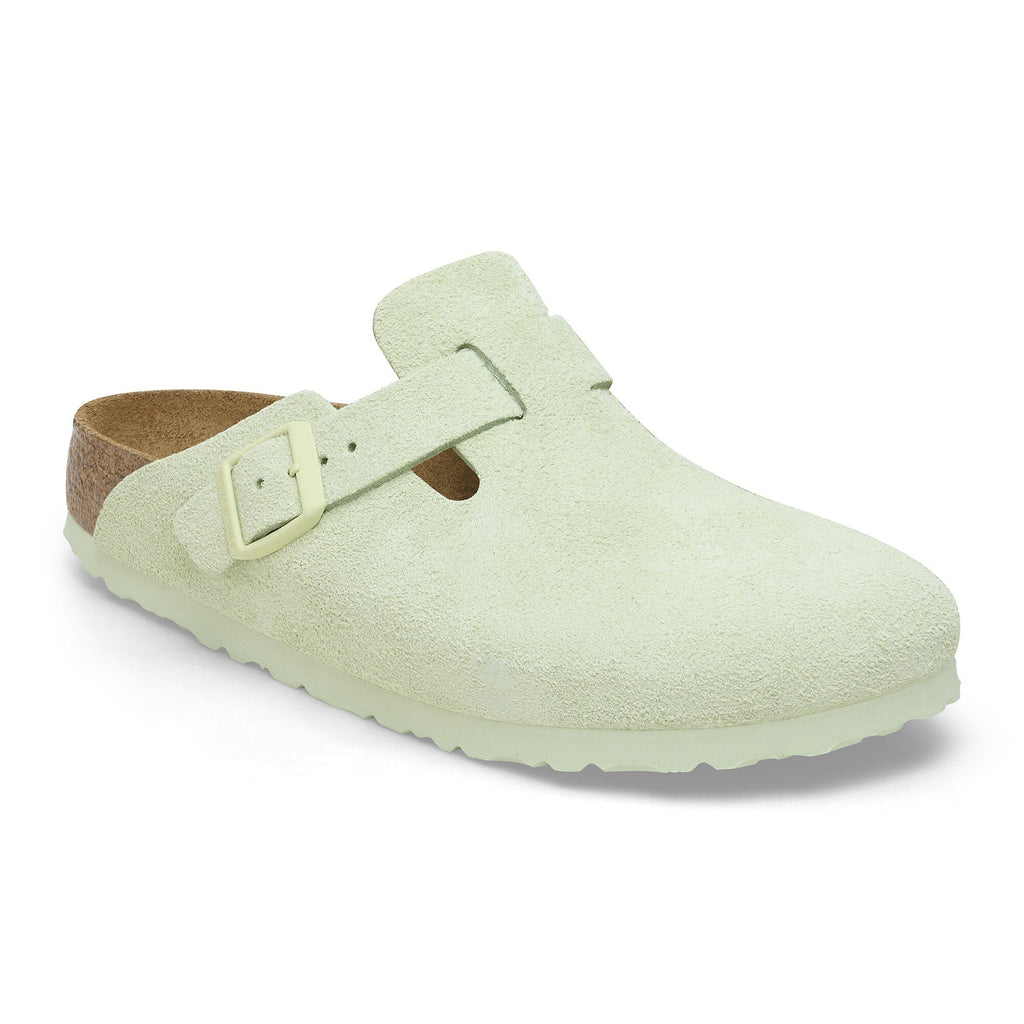 [1027678] Unisex Birkenstock BOSTON SOFT FOOTBED SUEDE LEATHER 'NARROW FIT'
