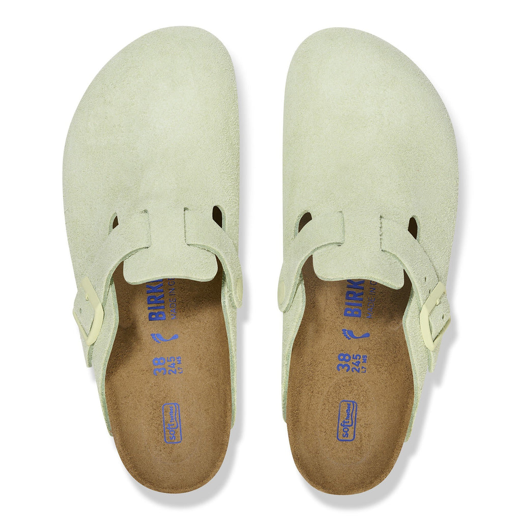 [1027678] Unisex Birkenstock BOSTON SOFT FOOTBED SUEDE LEATHER 'NARROW FIT'