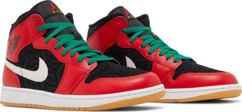 [DQ8417-006] Mens Air Jordan Retro 1 Mid SE 'Christmas'