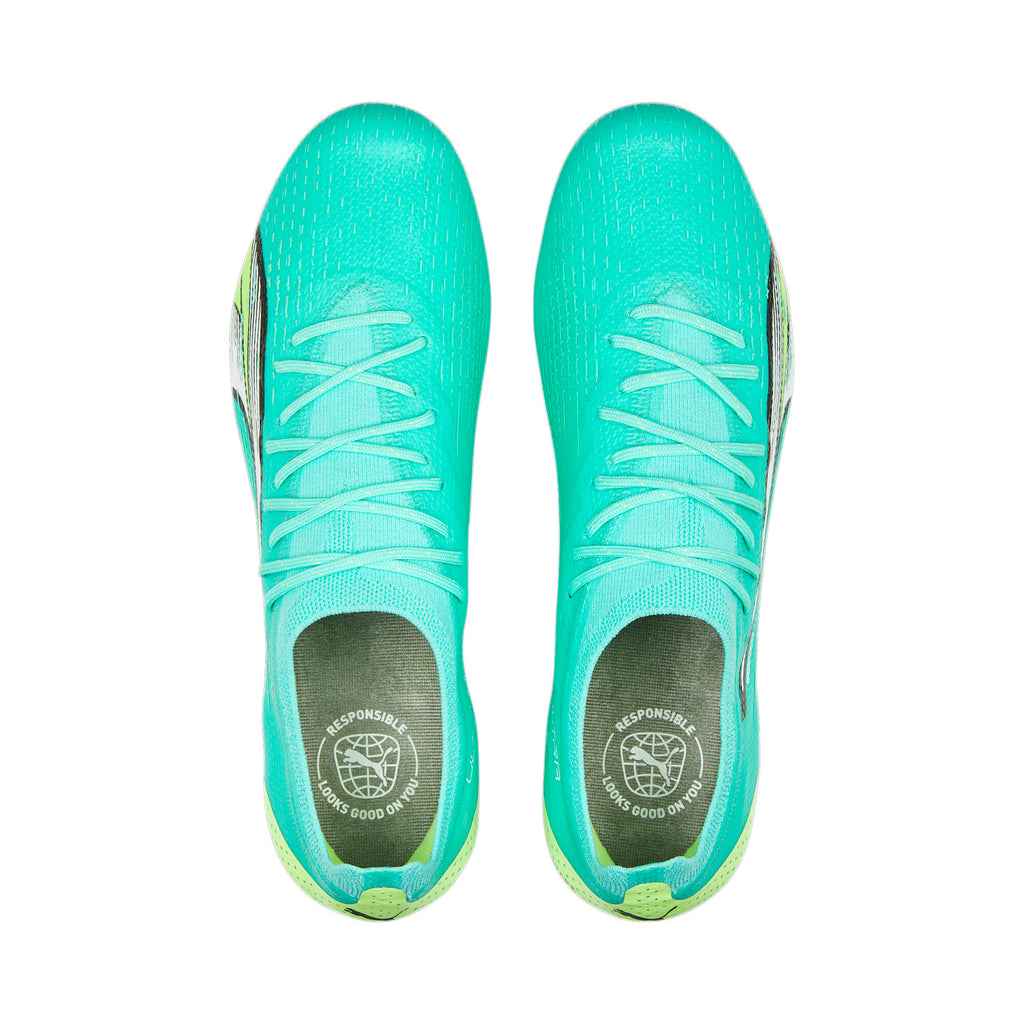 [107163-03] MENS PUMA ULTRA ULTIMATE FG AG 'SUPERCHARGE PACK ELECTRIC PEPPERMINT'