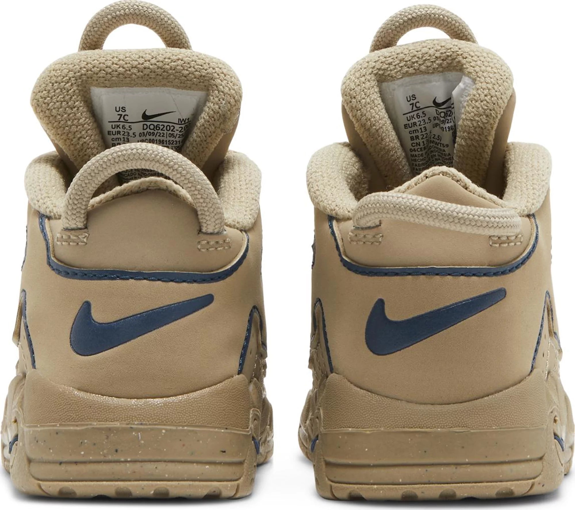 [DQ6202-200] Toddlers Nike AIR MORE UPTEMPO 'LIMESTONE VALERIAN BLUE (TD)'