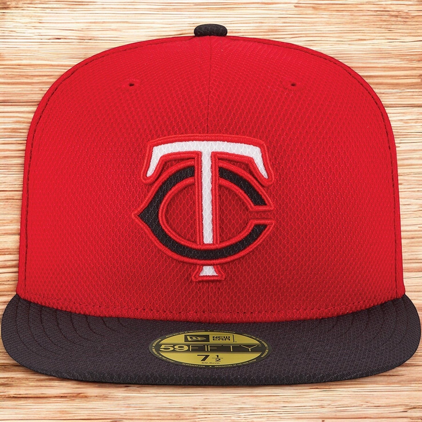 [10757949] Mens New Era MLB Diamond Era 59Fifty Fitted Cap Minnesota Twins