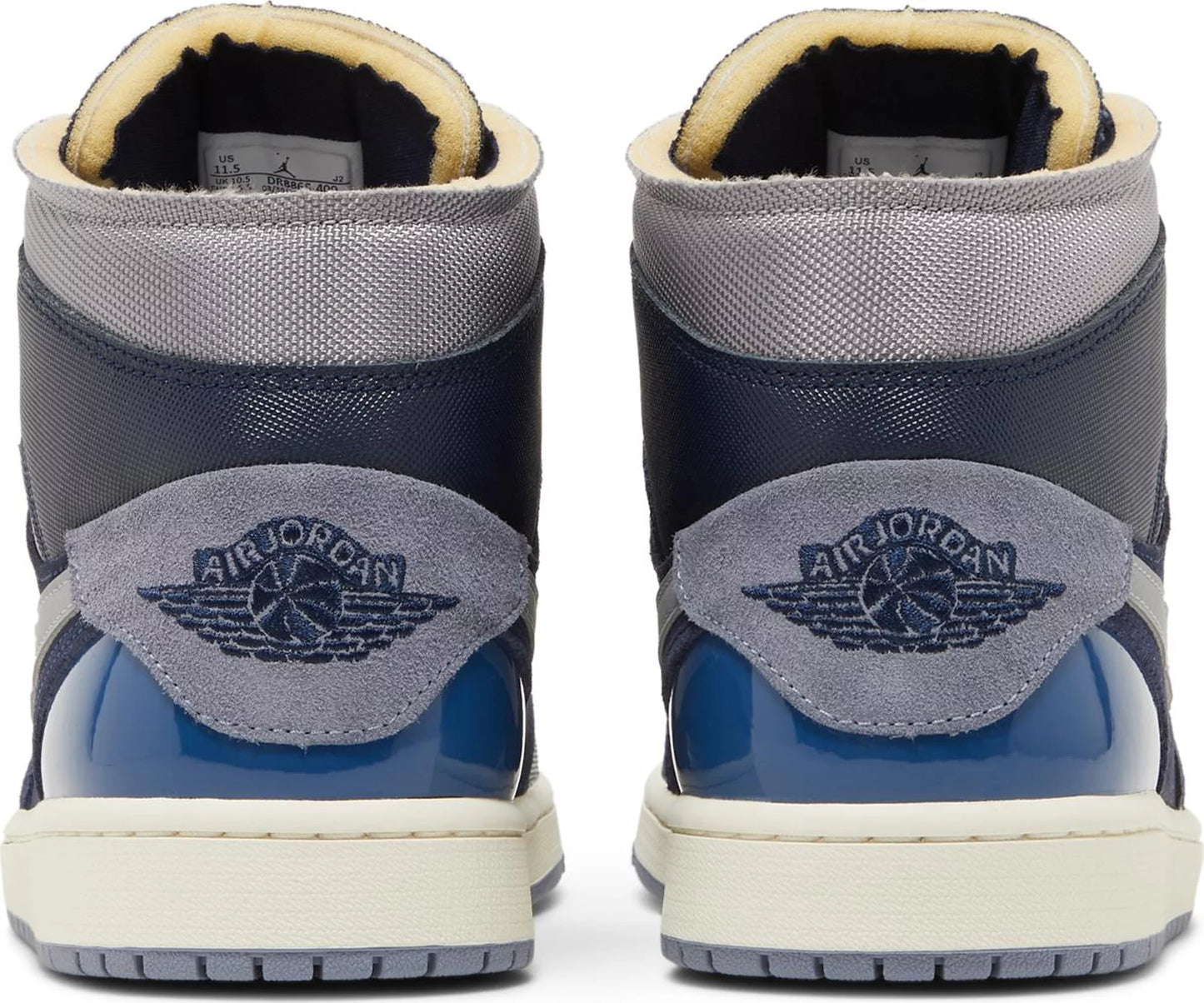 [DR8868-400] Mens Air Jordan Retro 1 Mid SE Craft 'Obsidian French Blue Ashen Slate White'