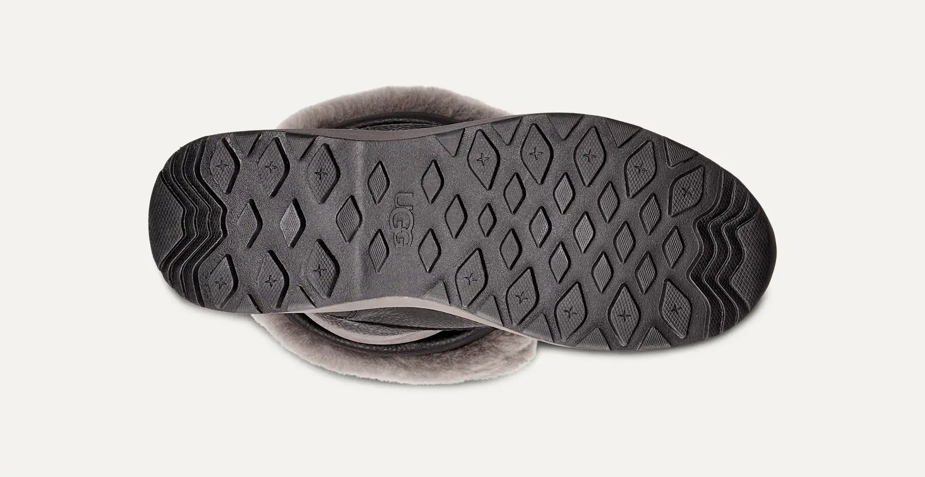 [1095142-BLK] WOMENS UGG ADIRONDACK BOOT III 'BLACK' - BLACK/GREY