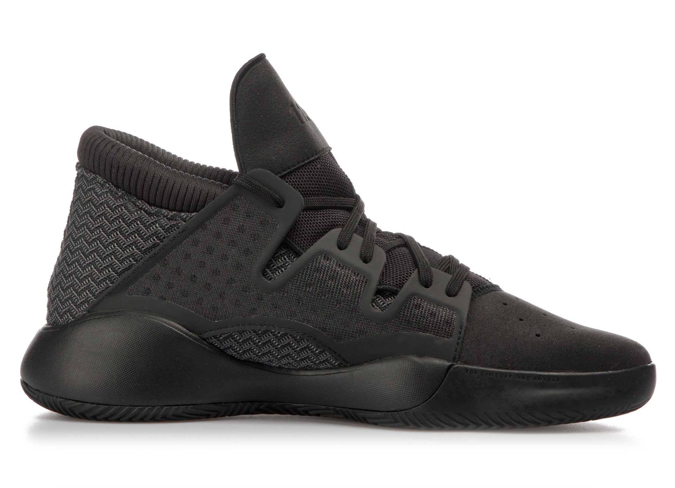 [BB9303] MENS ADIDAS PRO VISION 'BLACK GREY'