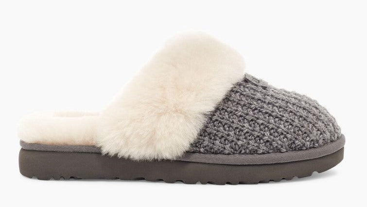 [1117659-CHRC] WOMENS UGG COZY SLIPPER 'CHARCOAL'