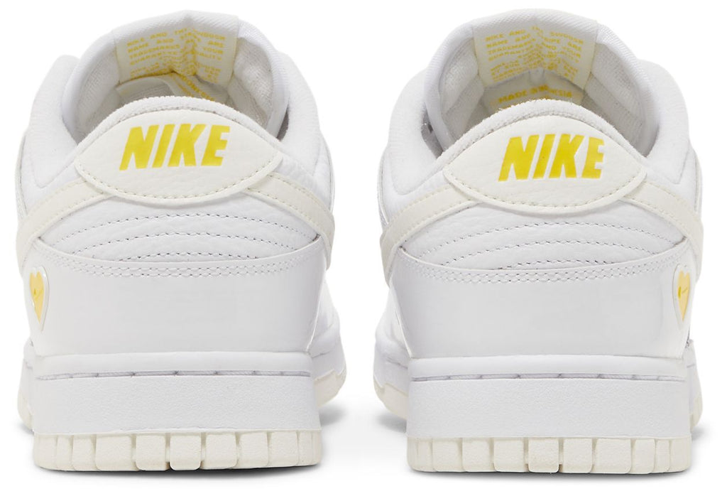 [FD0803-100] WOMENS NIKE DUNK LOW 'VALENTINE'S DAY YELLOW HEART'