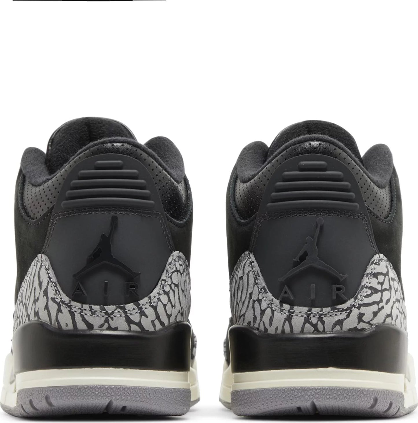 [CK9246-001] Womens Air Jordan Retro 3 "Off Noir"