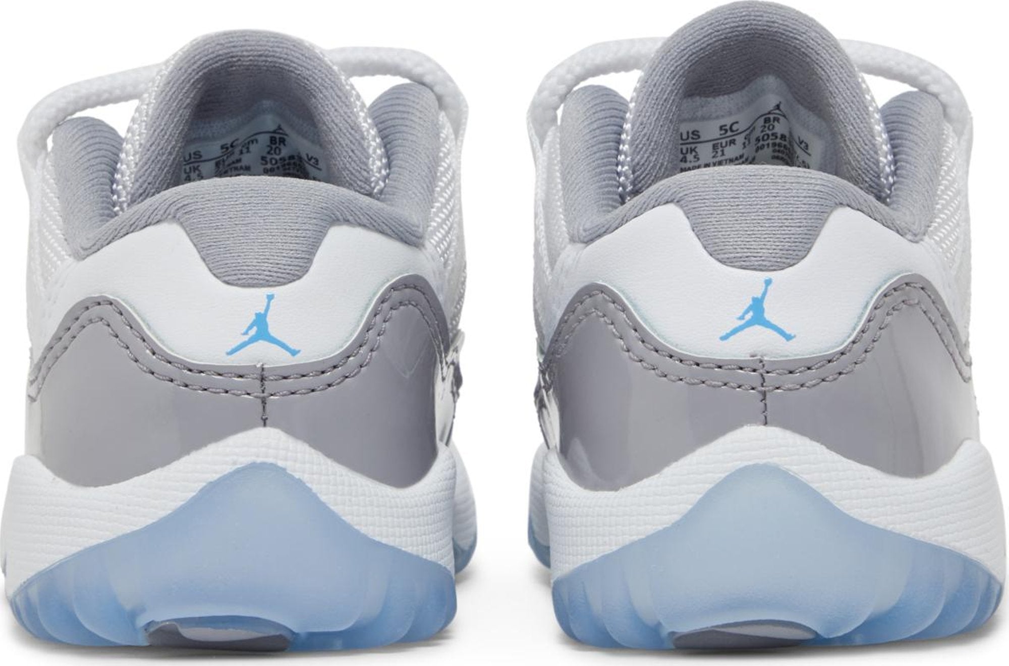 [505836-140] Toddlers Air Jordan RETRO 11 LOW 'CEMENT GREY (TD)'
