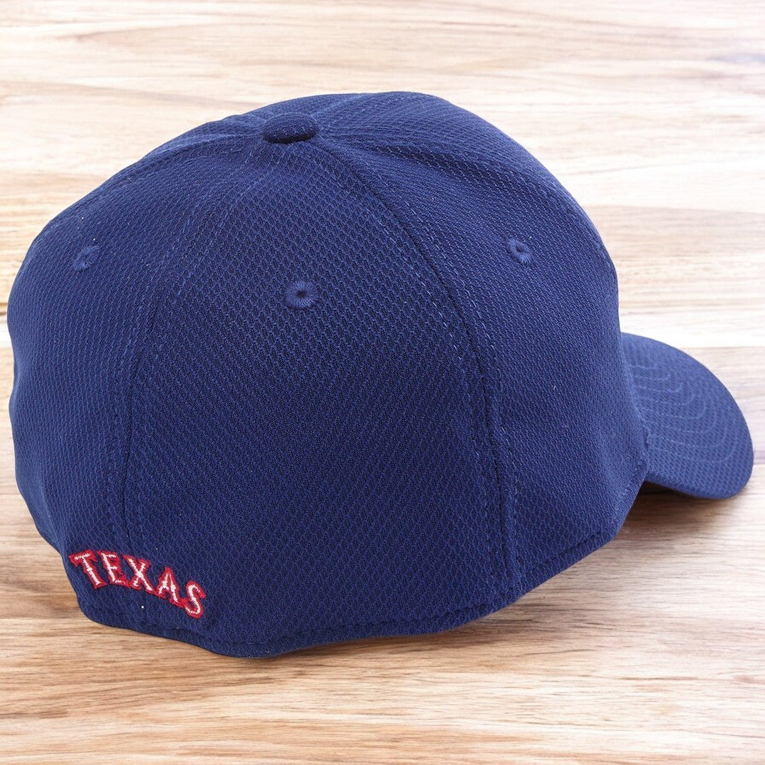 [11403307] Mens New Era MLB Diamond Era Classic 39Thirty Stretch Cap Texas Rangers