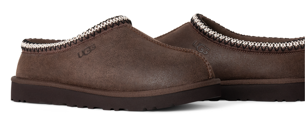 [1158172-BCDR] MENS UGG TASMAN DISTRESSED SLIPPER 'BURNT CEDAR'