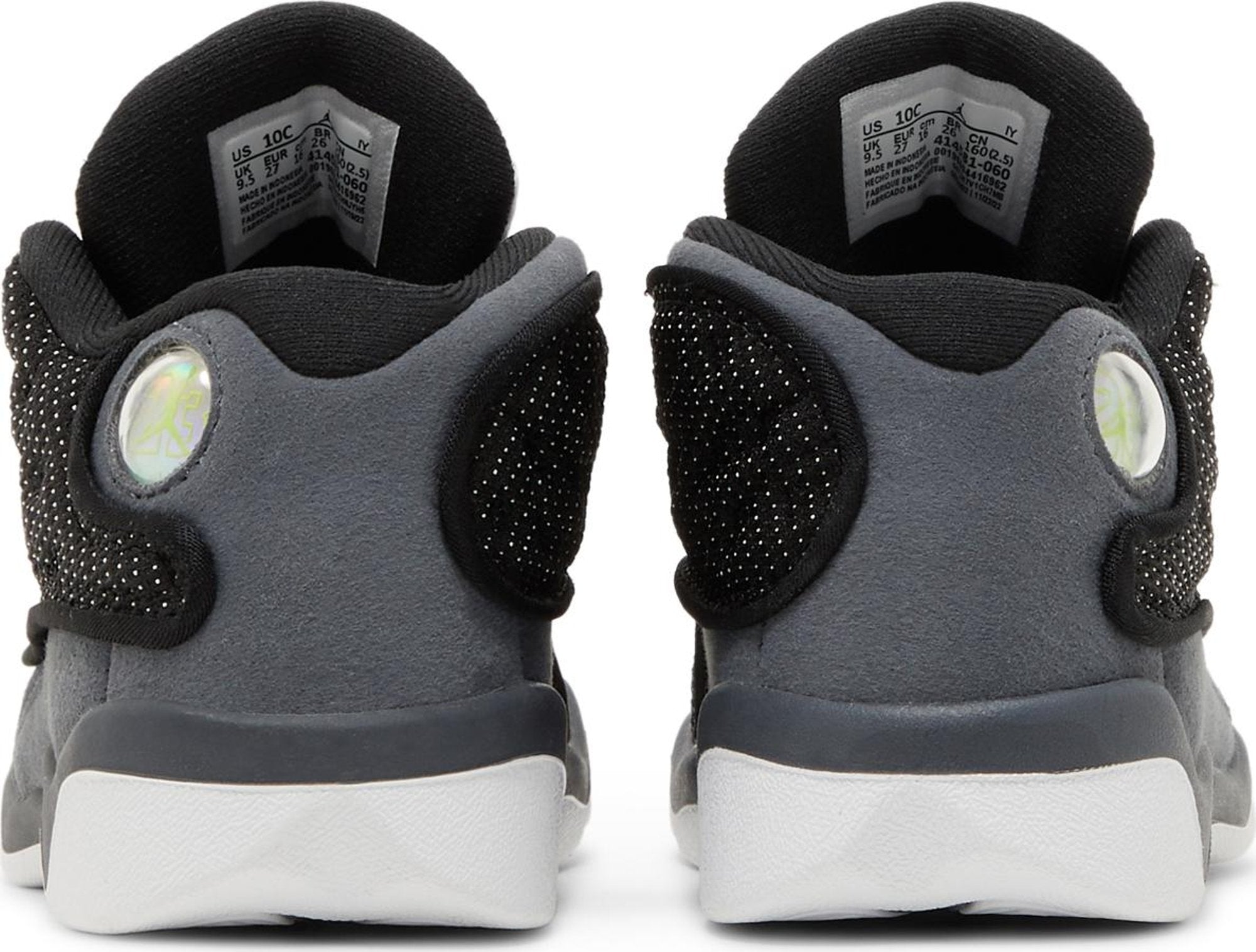 [414581-060] Toddlers Air Jordan RETRO 13 'BLACK FLINT (TD)'