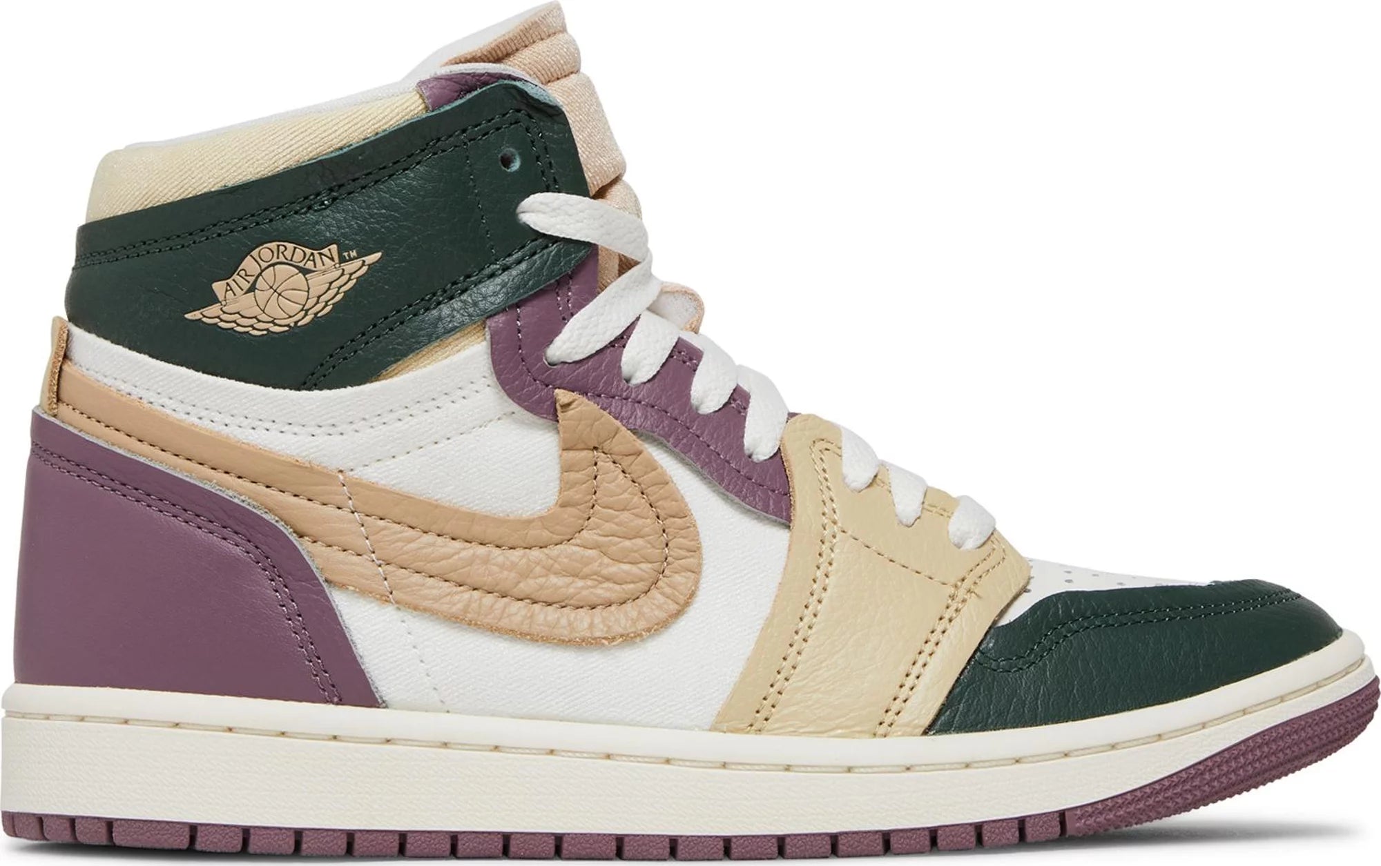 [FB9891-300] Womens Air Jordan Retro 1 MM HIGH 'Galactic Jade'