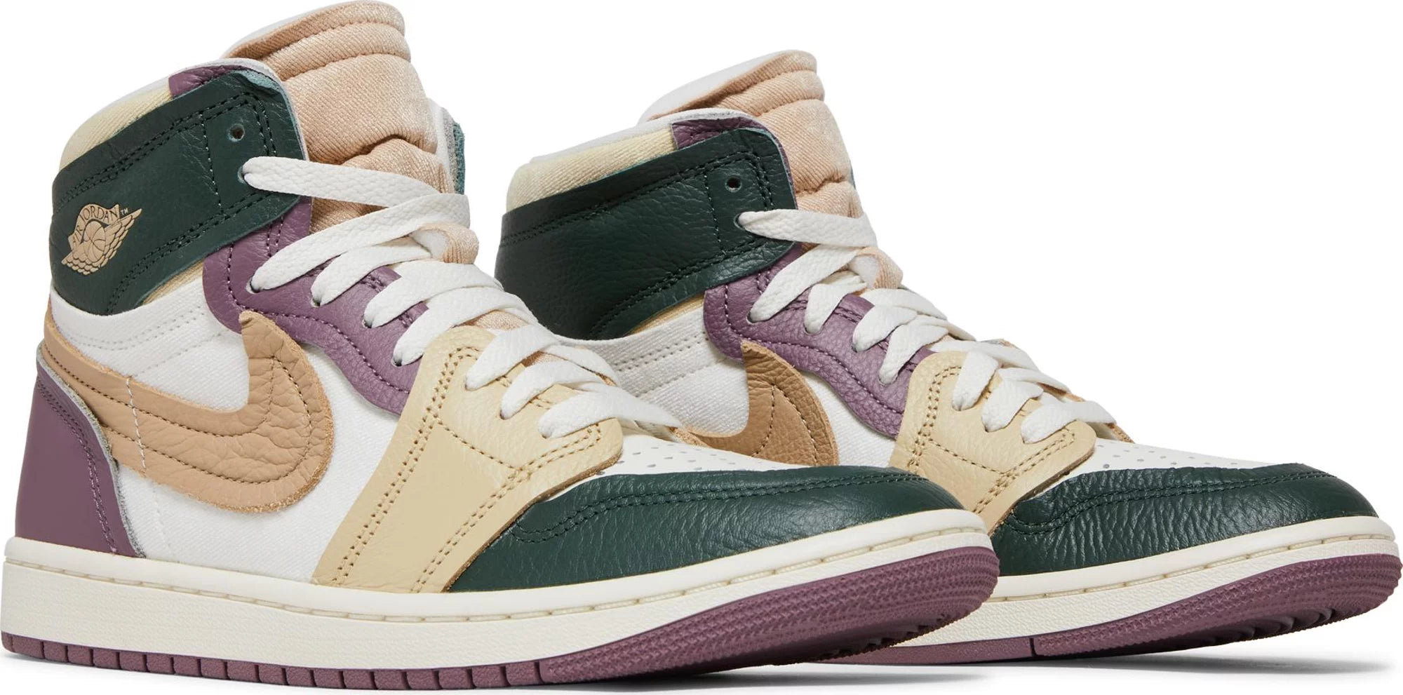 [FB9891-300] Womens Air Jordan Retro 1 MM HIGH 'Galactic Jade'