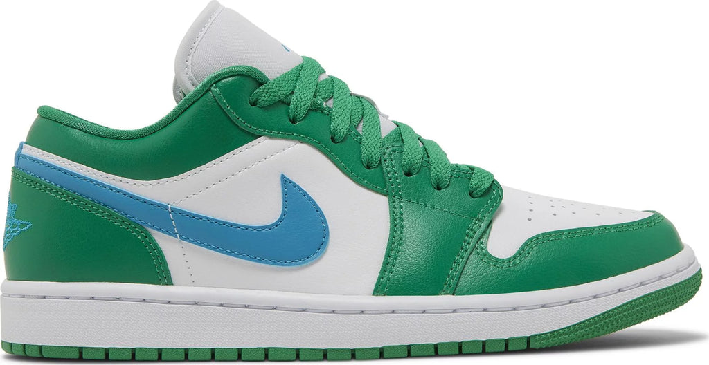 [DC0774-304] Womens Air Jordan Retro 1 Low 'Lucky Green Aquatone'