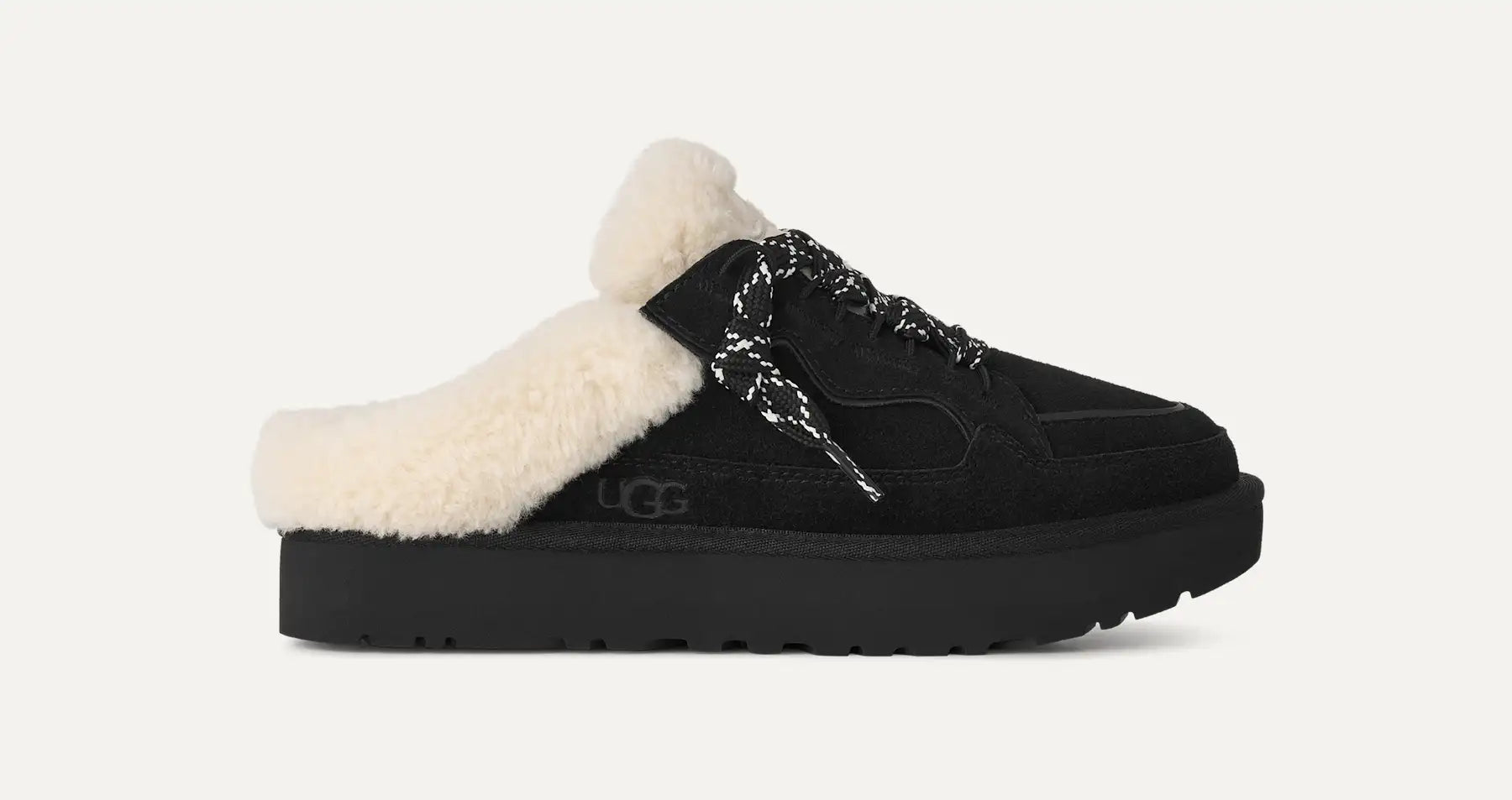 [1180313-BLK] WOMENS UGG LOWMEL MULE 'BLACK'
