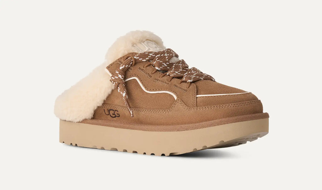 [1180313-CHE] WOMENS UGG LOWMEL MULE 'CHESTNUT'