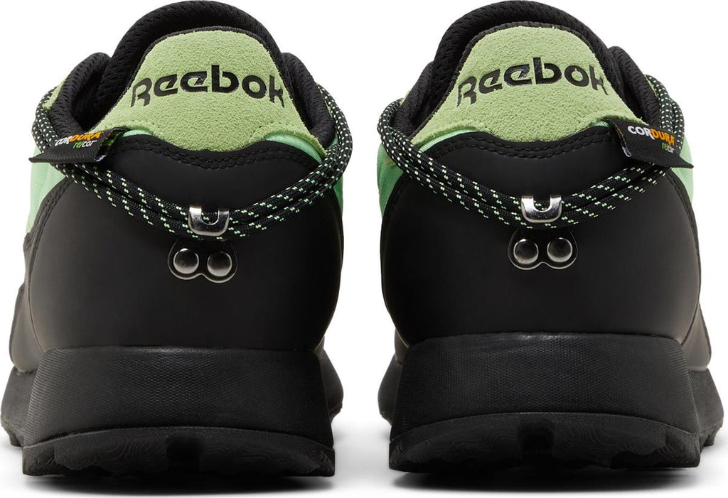 [H06244] Mens Reebok CLASSIC LEATHER TRAIL 'PLEASURES NEON MINT'