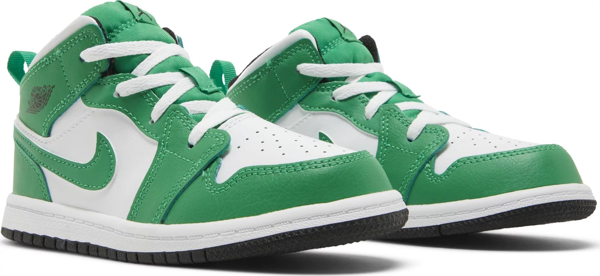 [DQ8425-301] Toddlers Air Jordan Retro 1 Mid 'Lucky Green' (TD)