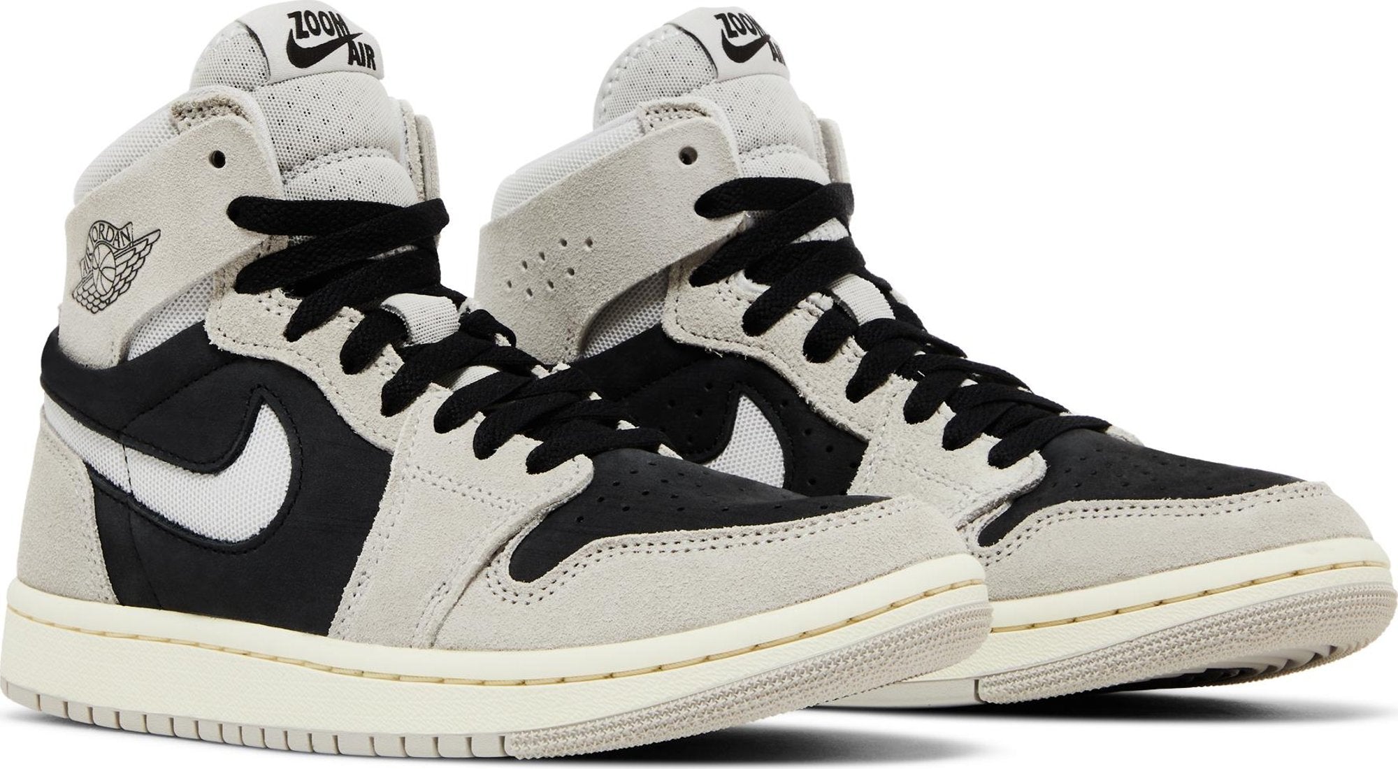 [DV1305-001] Womens Air Jordan RETRO 1 HIGH ZOOM AIR CMFT 2 'LIGHT IRON ORE'