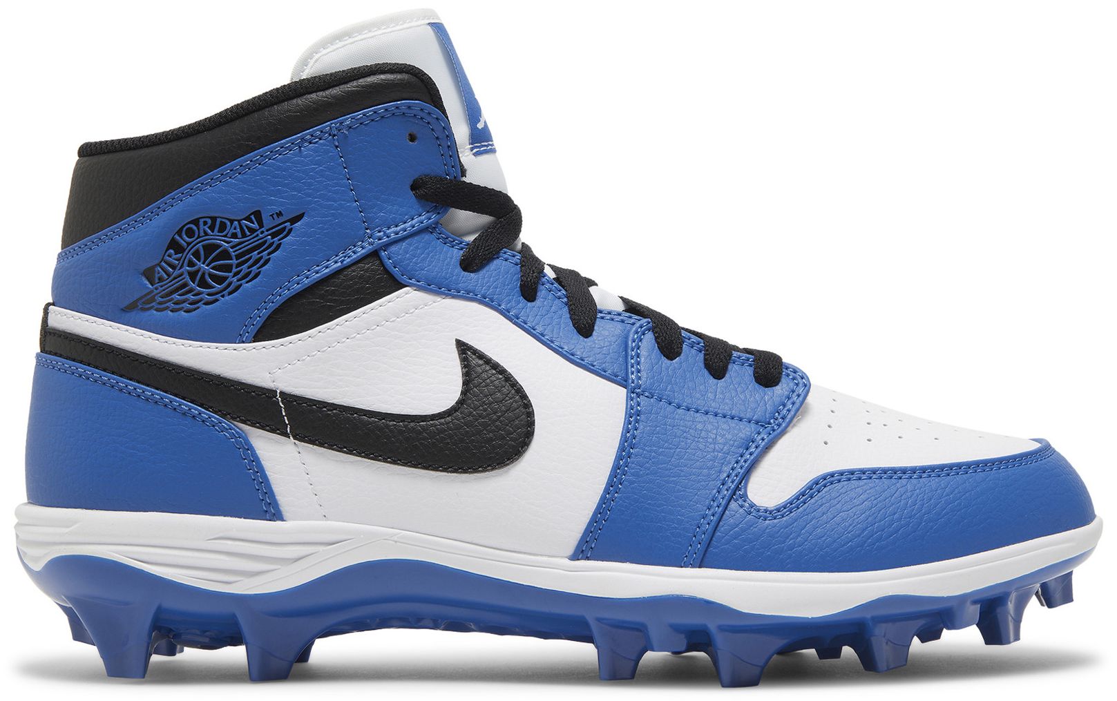 [FJ6805-104] MENS AIR JORDAN RETRO 1 MID TD CLEAT 'GAME ROYAL'