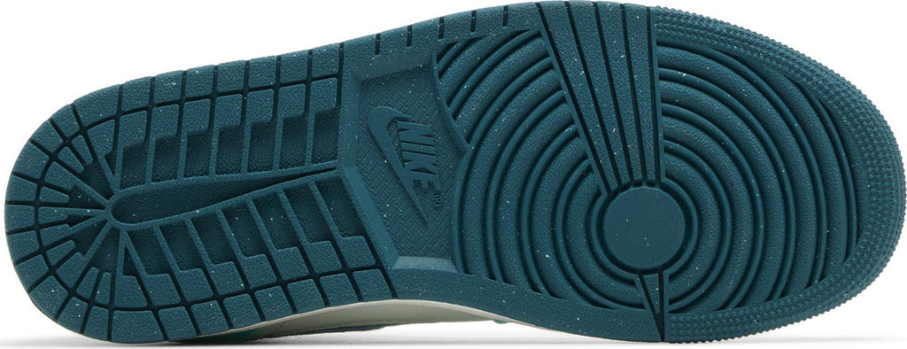 [DZ3745-300] Womens Air Jordan RETRO 1 MID 'CHENILLE BLEACHED TURQUOISE (WOMEN'S)'