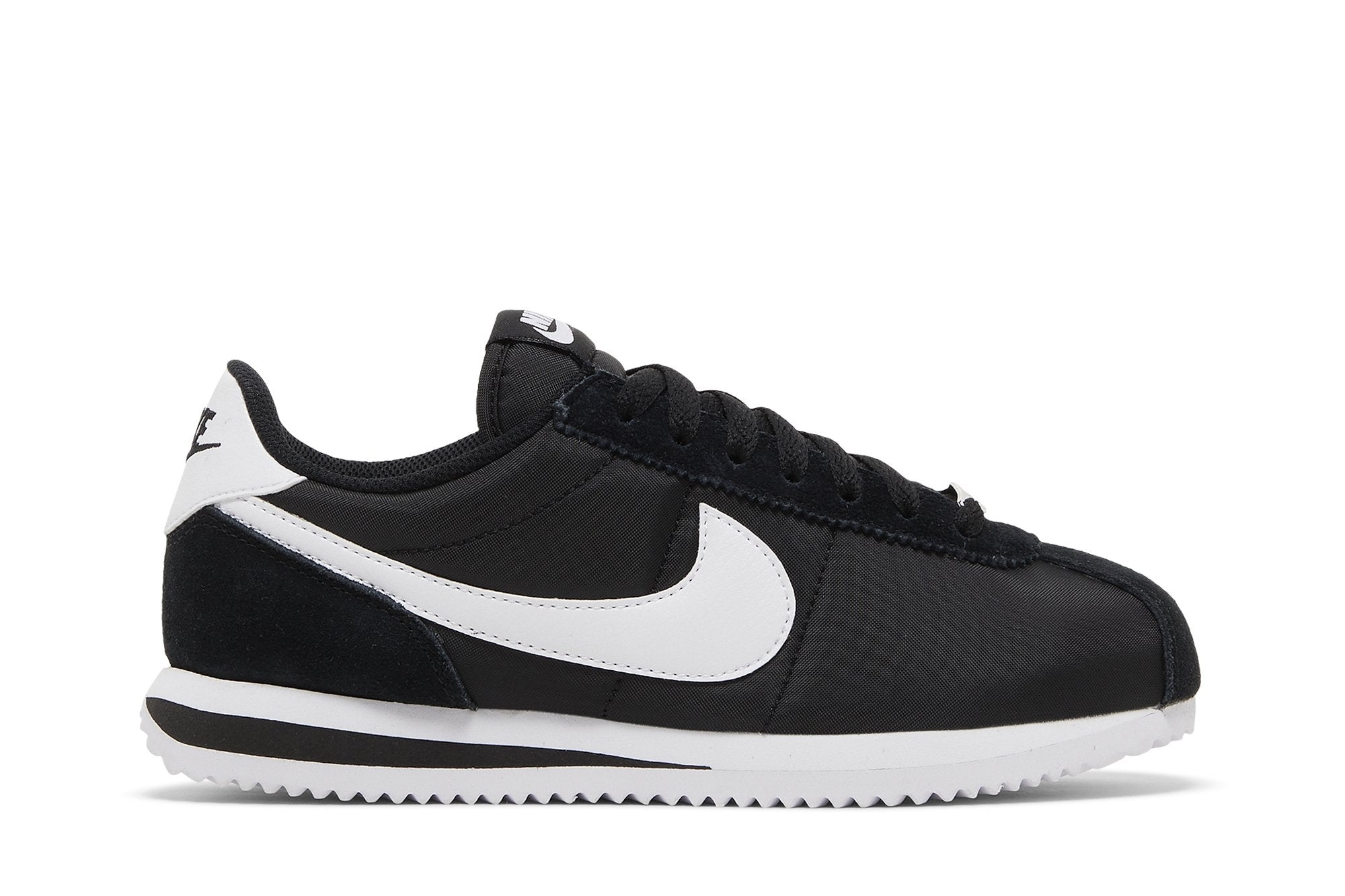 [DZ2795-001] Womens Nike CORTEZ 'NYLON BLACK WHITE'