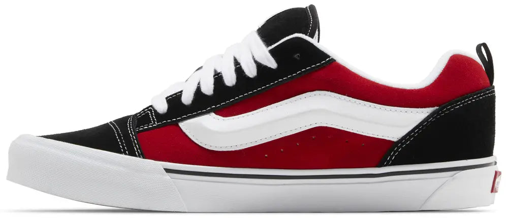 [VN0009QC6RT] MENS VANS KNU SKOOL - RED/WHITE/BLACK
