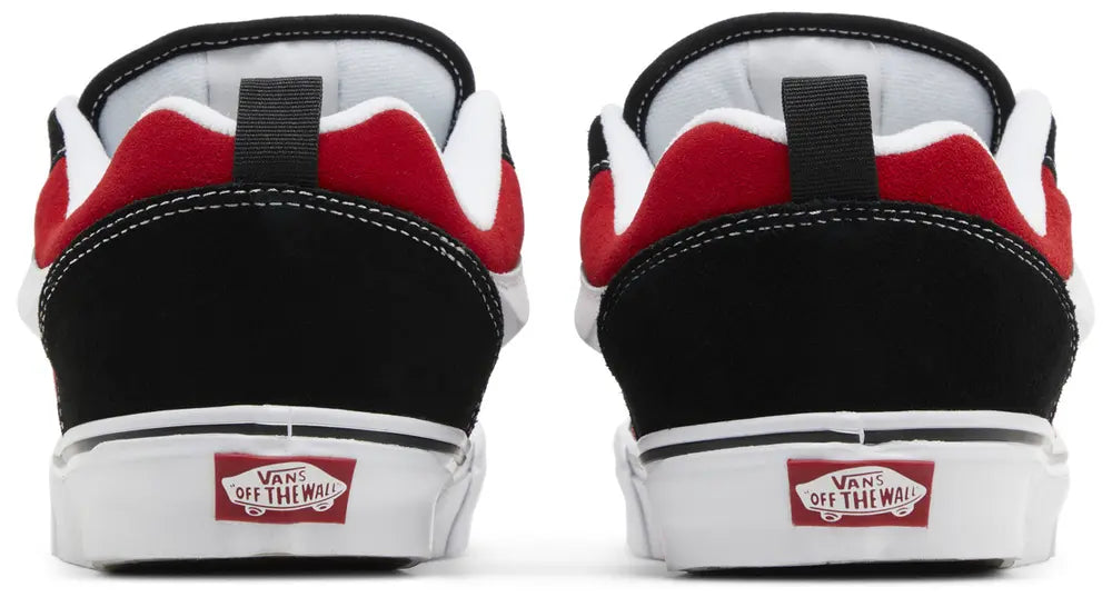 [VN0009QC6RT] MENS VANS KNU SKOOL - RED/WHITE/BLACK