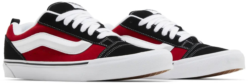 [VN0009QC6RT] MENS VANS KNU SKOOL - RED/WHITE/BLACK