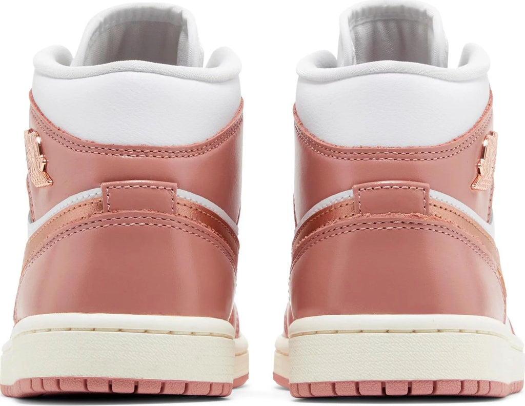 [FB9892-670] Womens Air Jordan Retro 1 MID SE 'Red Stardust'