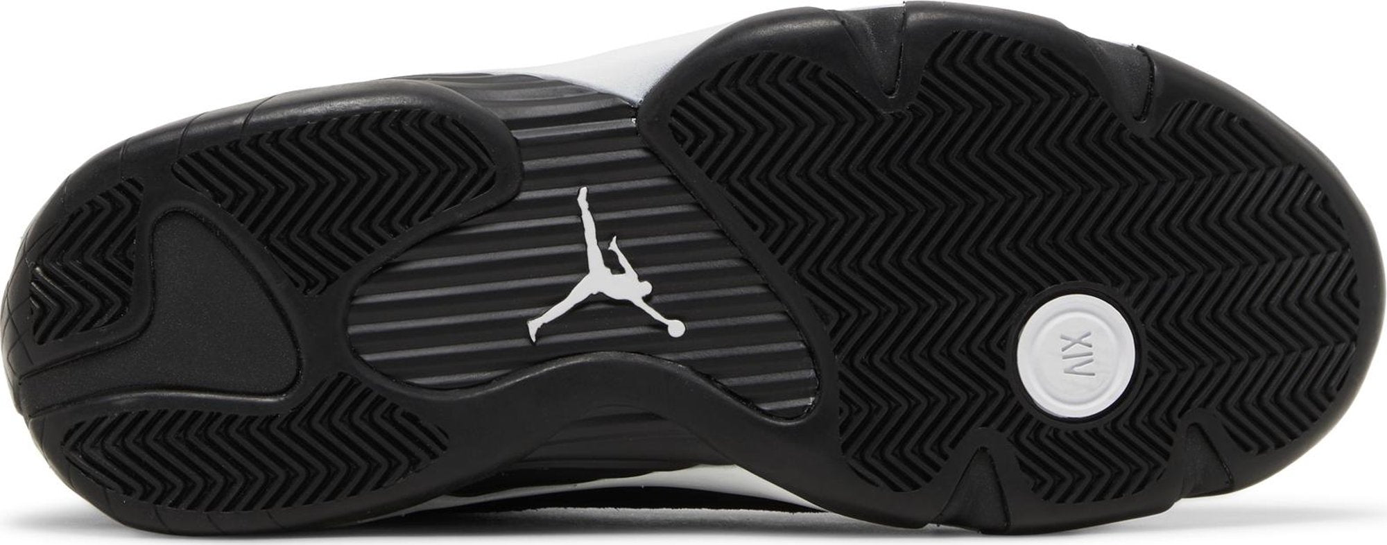 [487471-016] Mens Air Jordan RETRO 14 'BLACK WHITE'
