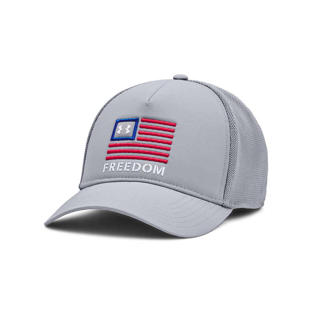 [1351640-037] MENS UNDER ARMOUR FREEDOM TRUCKER CAP