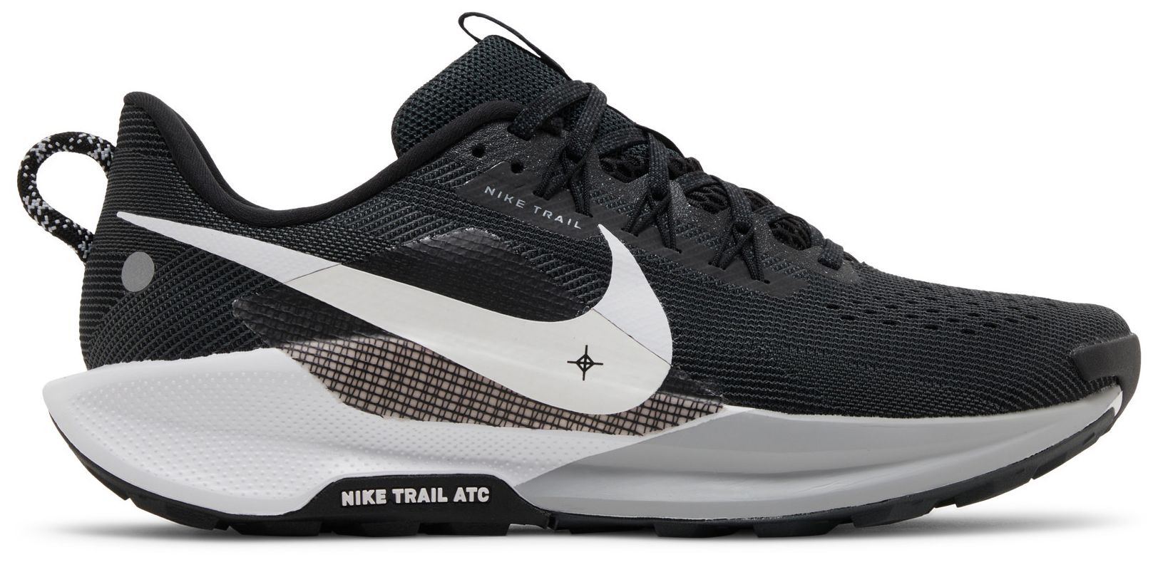 [DV3864-001] Mens Nike REACT PEGASUS TRAIL 5 'BLACK ANTHRACITE WOLF GREY WHITE'