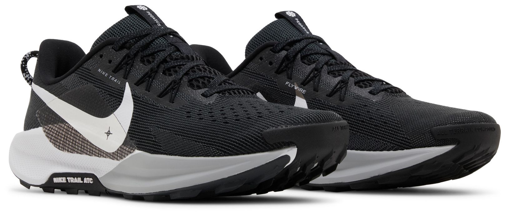 [DV3864-001] Mens Nike REACT PEGASUS TRAIL 5 'BLACK ANTHRACITE WOLF GREY WHITE'
