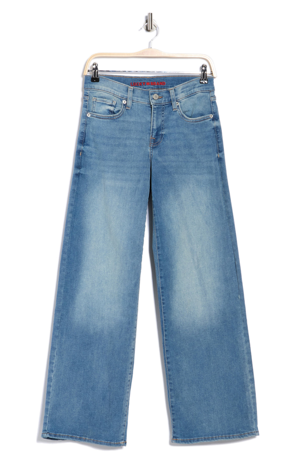 [147959-973] WOMENS LUCKY BRAND MID RISE SWEET WIDE LEG - FAIRMONT