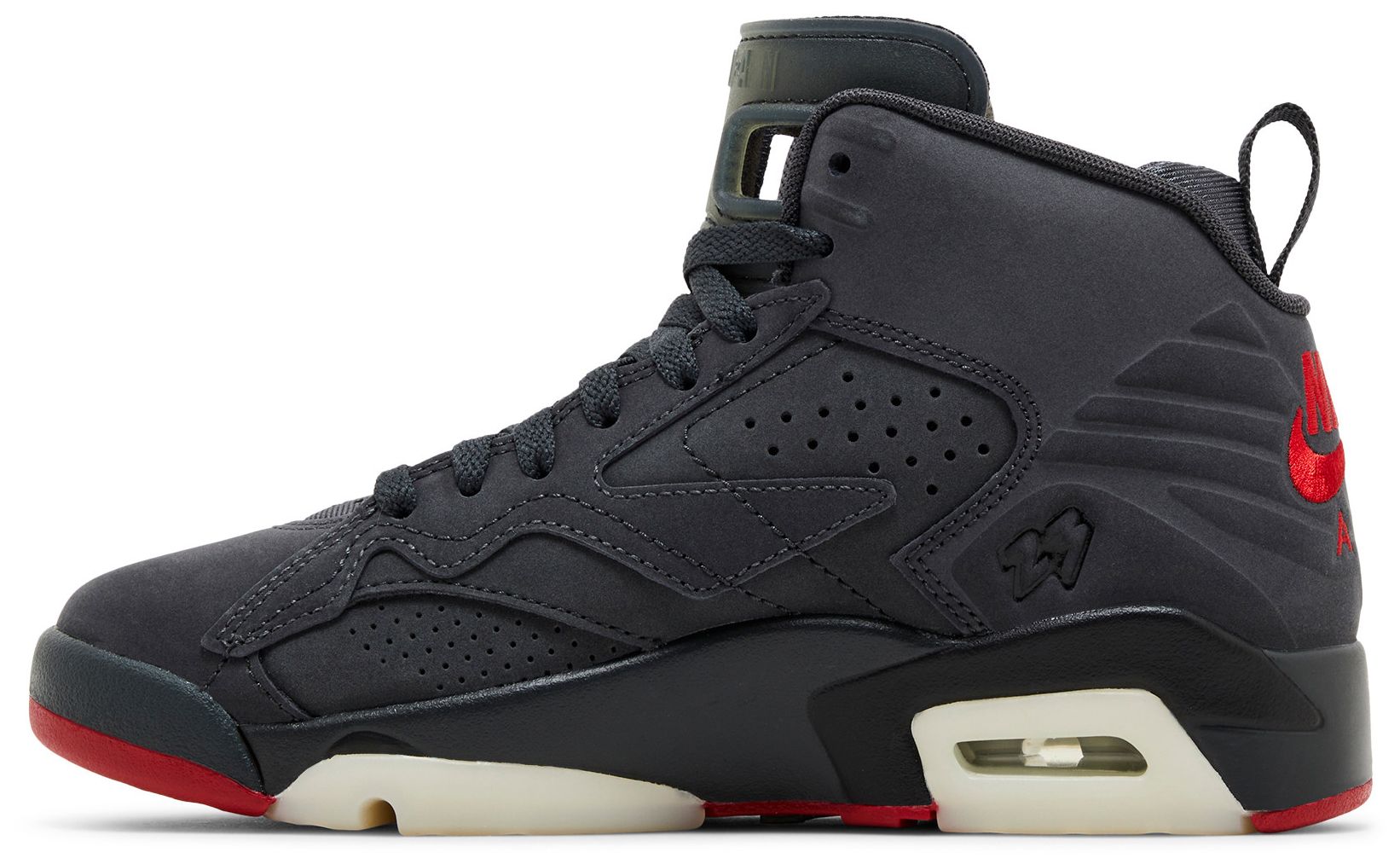 [FB9019-006] WOMENS AIR JORDAN MVP 'ANTHRACITE GYM RED'